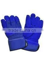 Split Leather Safety Gloves Palm and Double Palm photo-2