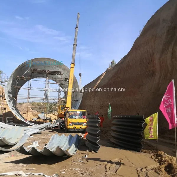 Bridge Culvert Large Diameter Assembled Road Drainage Pipe photo-3
