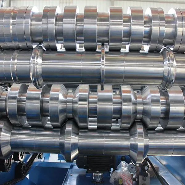 Color Coated Steel Sheet Double Layer Roll Forming Machine Corrugated Panel & Standing Seam 2 Profiles in 1 Machine photo-4