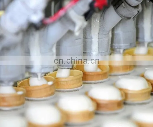 High Quality Wholesale Cheap Cone Ice Cream Making Filling Machine Complete Ice Cream Production Line of Bottom Price photo-5