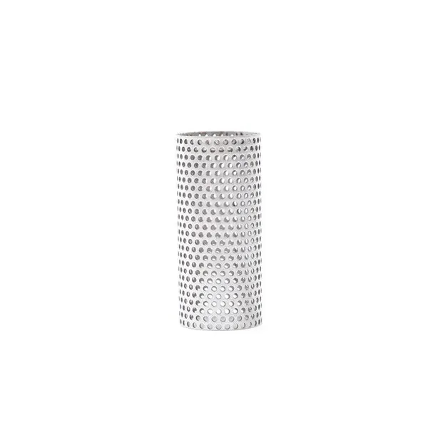 Customized Shape 304 Stainless Steel Perforated Metal Sheet Filter Tube photo-5