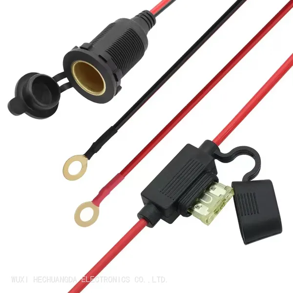 High Power Car Cigarette Lighter Plug 12V/24V 20A Bakelite Cigarette Lighter Adapter Connector