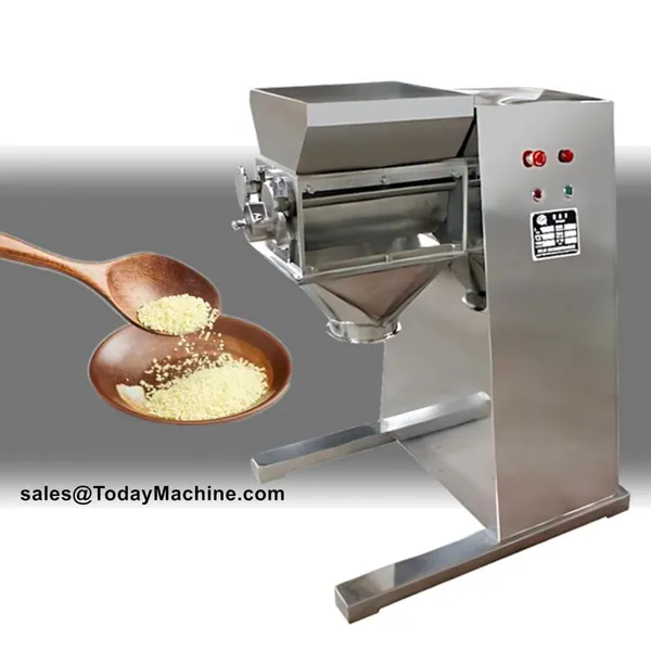 Swing Solid Beverage Granule Oscillating Granulator Double Roller Cylinder Machine photo-3