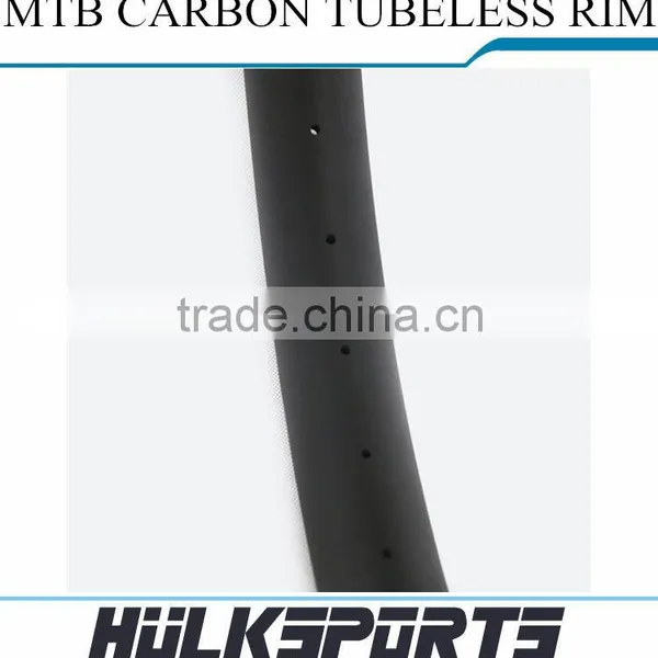 Bicycle Carbon Rims 26ER Mountain Bicycle Rim Hookless 30mm Width Tubuless Carbon Rims For Sale photo-3