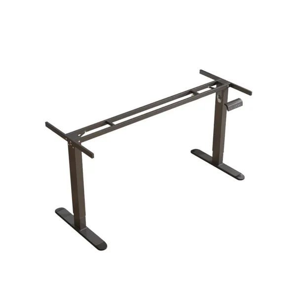 Mns Electric Standing Desk Hand Lift Table Glass Study Table for Living Room Furniture Linear Actuator for Enhanced Work photo-4