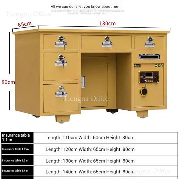 Financial Desk With Coin Entrance | Removable Partitions | SES-130C | Wholesale for Supermarket
