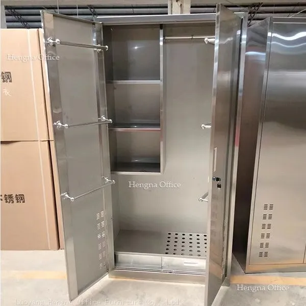 Gym and Locker Room Cleaning Cabinet — 201 SS W500×D400×H1800mm, Lockable With Drying Rod photo-4