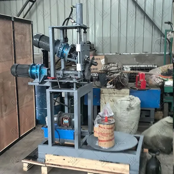 Vertical Oil Drum Iron Barrel Cutting Equipment Chemical Barrel Recycling Machinery photo-5