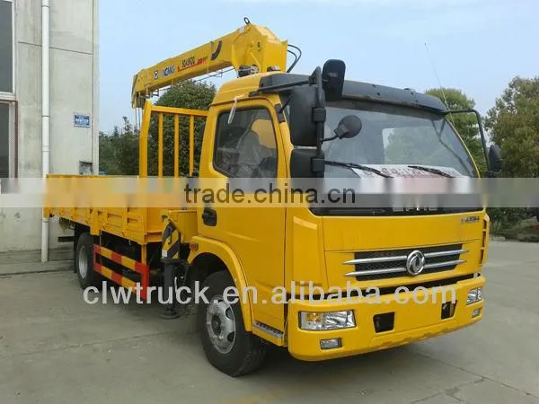 Hot Sale Dongfeng Mini Crane Truck, 4x2 Used Truck Crane