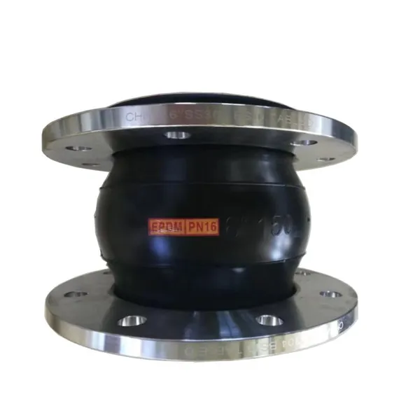 Rubber Joint Epdm Rubber Joint High Quality Flange Type Bellows Flexible EPDM Single Sphere Rubber Expansion Joints photo-5