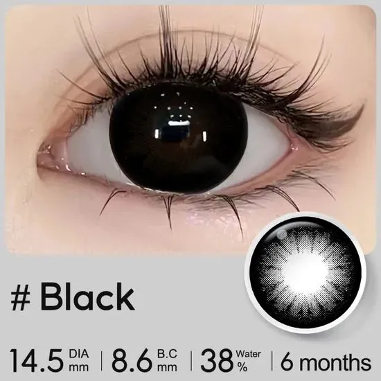 Graded Brown Contact Lens 2 PCS for Stunning Gray Eye Effect photo-5