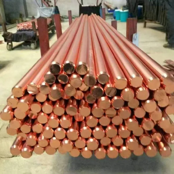 C11000 Solid Copper Ground Rod 5/8 Inch UL Electrical Earthing Rod for Grounding Systems photo-3