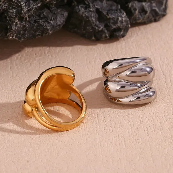 Customizable Stainless Steel Ring 2.0mm Matte Surface OEM Service Bulk Wholesale Supplier photo-2