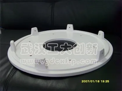 315 Bullet Shape FRP Radome 1-4GHz GNSS Lightning Detection Antenna Cover For Rooftop Mount photo-4