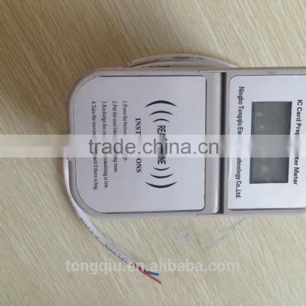 IC Card Prepaid Remote Water Meter LXSG15-25