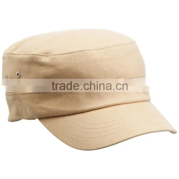 Guangjia Men's Embroidered Logo Washed Cotton Military Field Cap photo-2