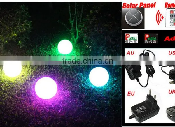 Solar LED Balls With Remote Control 300S1 photo-4