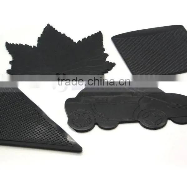 Anti Slip Skid Stickers Mat Bathroom Carpet Silicone Reusable Rug Mat Grippers photo-6