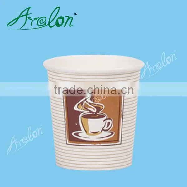 4oz Paper Cup Small Coffee Cup 4oz Ripple Paper Cup photo-3