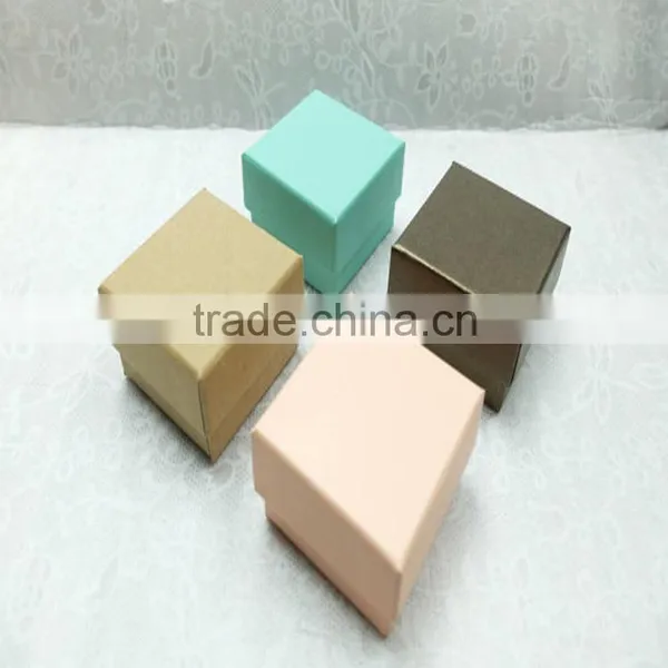 Custom Made Little Jewelry Gift Boxes With Velet Foam Insert photo-2