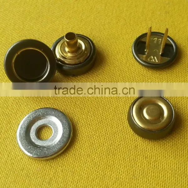 11mm New Version High Quality Invisible Cap Press Snap Button -- 15538 photo-2