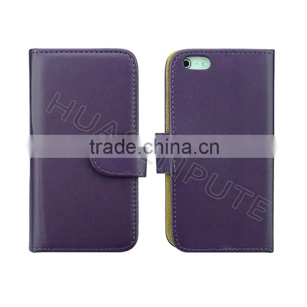 Buy From China Online Book Style Leather Case for IPhone 5 Case photo-4