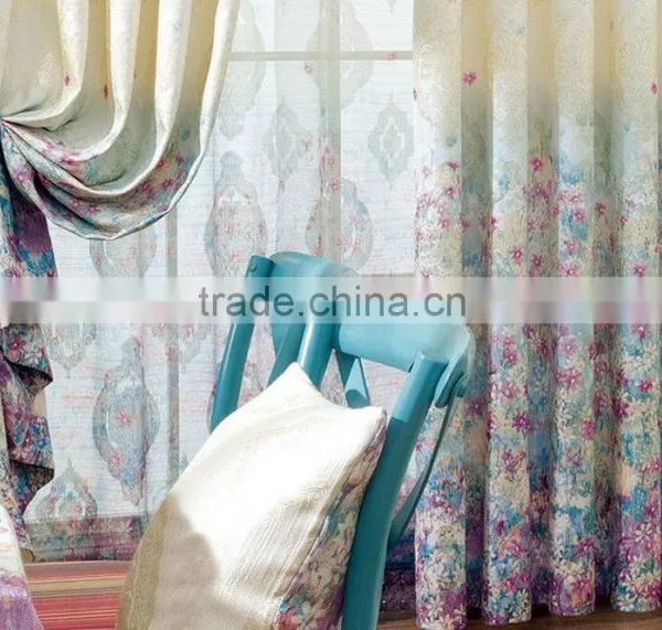 European High-grade Jacquard Polyester Curtain photo-3