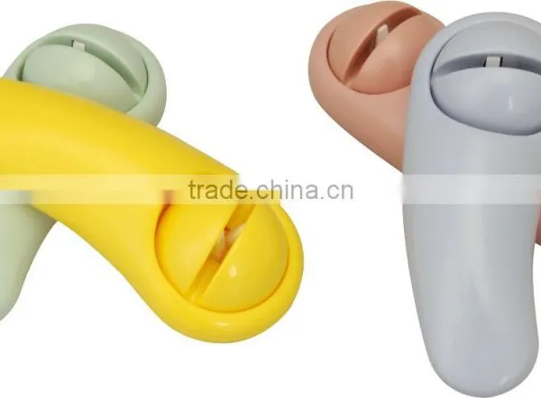 Diamantane +ABS 15*6.5*3.6 Colorful Kitchen Gadgets Hand Knife Sharpener photo-3