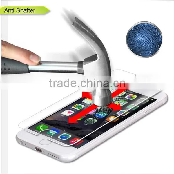 Full Size Ultra Thin 0.33mm 2.5d Round Edge Narrow Metal Aluminum Tempered Glass Screen Protector for IPhone 6s /6+ photo-5