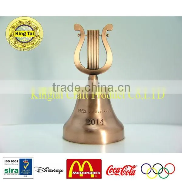 Newest Design Promotionals Gifts Custom Antique Dinner Bell Decorative Souvenir Bell photo-2