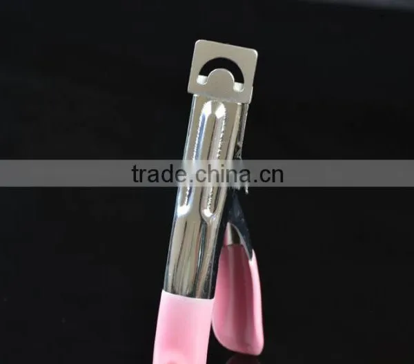 New Pink Blue Or Red Manicure Tool Acrylic UV Gel False Nail Clipper Edge Cutter Tips Art photo-2