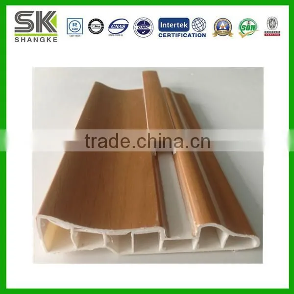 PVC Skirting Board for Interior Decoration / Pvc Plinth for Wall photo-2
