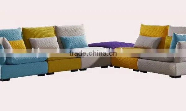 High End Modern Simple Fabric Sofa Set Designs photo-2