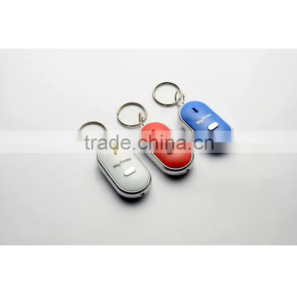 Remote Find Lost Keys Locator Key Finder Whistle Sonic Keyring Keychain Beeping photo-2