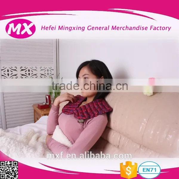 Microwave Warm Heating Therapeutic Pad Natural Lavender Reversible Shoulder Neck Pillow photo-4