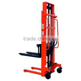 2 Ton Portable Manual Hand Pallet Hydraulic Stacker photo-3