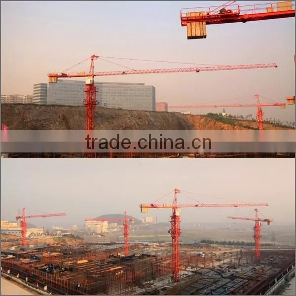 Certified Max Load 8t the Tower Crane