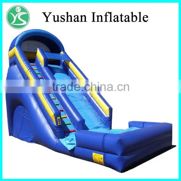 China manufacturer price best quality fire truck slide inflatable