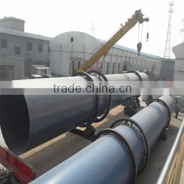 Non-polluting China 2.2m*18m Chicken Manure Fertilizer Rotary Dryer photo-3