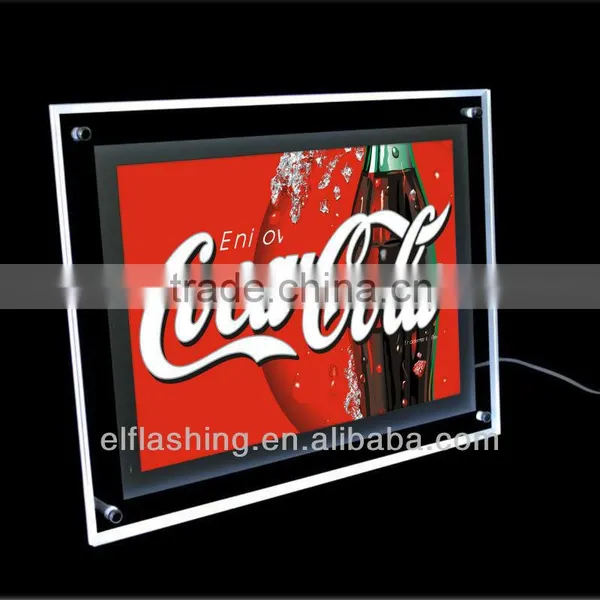 Led Flashing Lighting Box With Arcylic Frame
