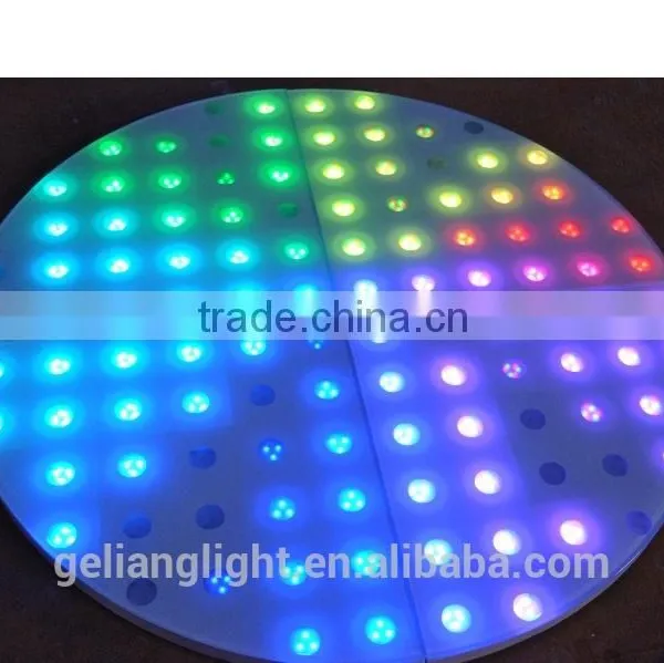 2015 Newest Sector Round Shape Digital Charming Led Dance Floor photo-2