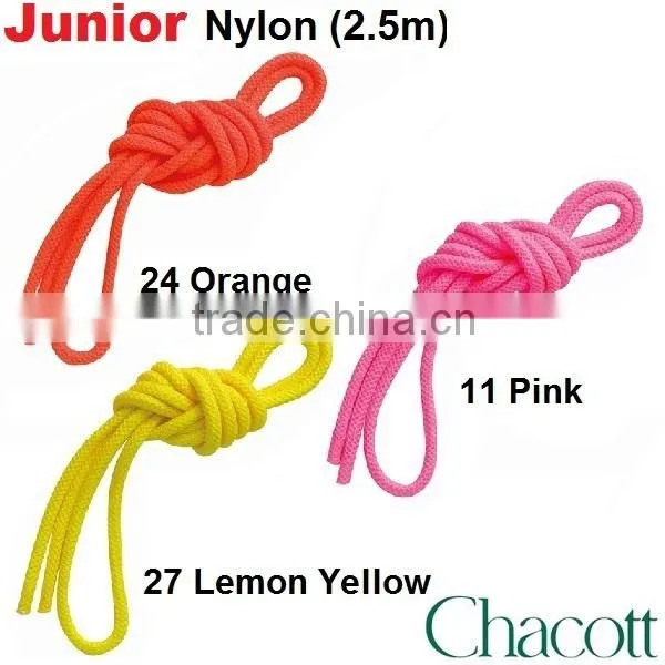 Rhythmic Gymnastics Chacott Yellow Junior Gym Rope CJRON-308 YL Yellow photo-2