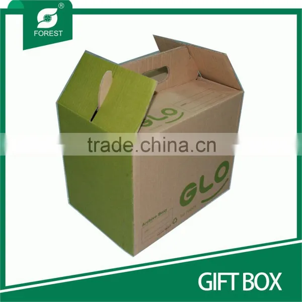 DISPOSABLE CORRUGATED PAPER CARTON FOR SHIPPING GIFT photo-2