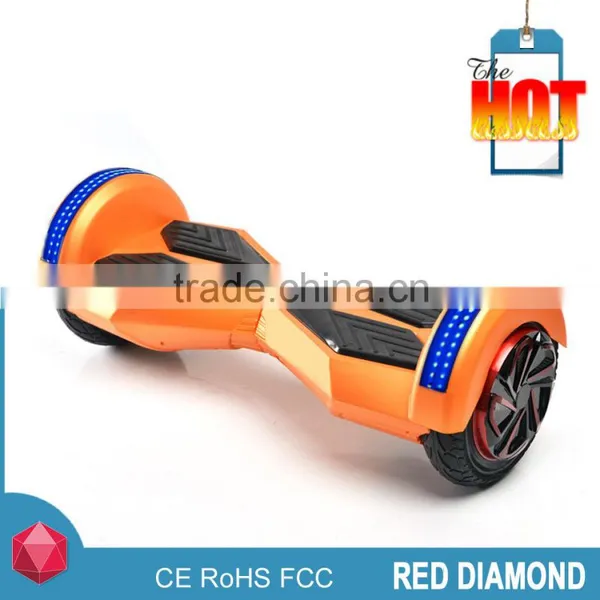 2015 Flash B3 8 Inch 2 Wheel White Smart Electric Self Balancing Scooter Hover Board photo-2