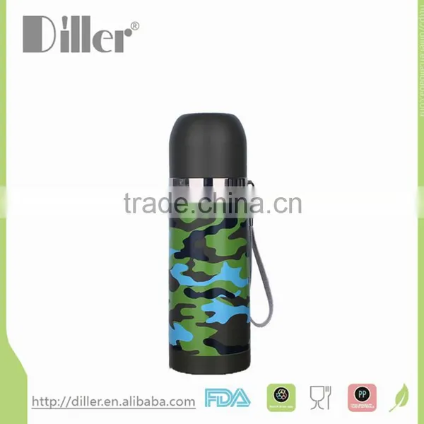 Colorful Bullet Shape Stainless Steel Water Vacuum Flask Thermos Mug 350ML/500ML photo-2