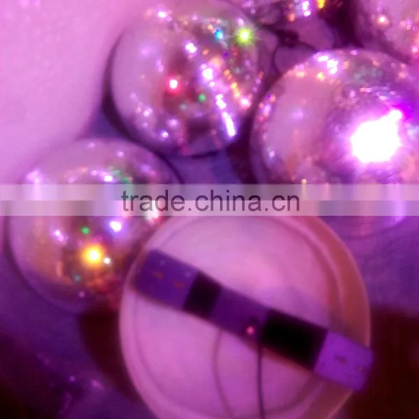 12'' 30cm Stainless Steel Half Round Ball Clear Hollow Plastic Half Sphere Marror Ball photo-4