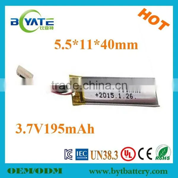 Newest UL,CE, KC Certificated Rechargeable 3.7V Toy Watch Battery Manufacturer photo-4