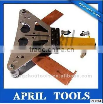 Dual machine for standing and flat bending brass and Aluminum CB-125D