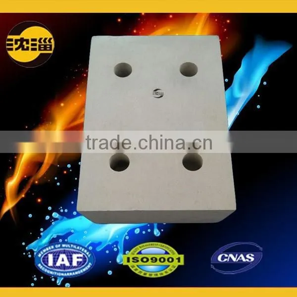 China Factory Suppliers Perforated Fire Clay Bricks Price for Glass Furnace photo-3