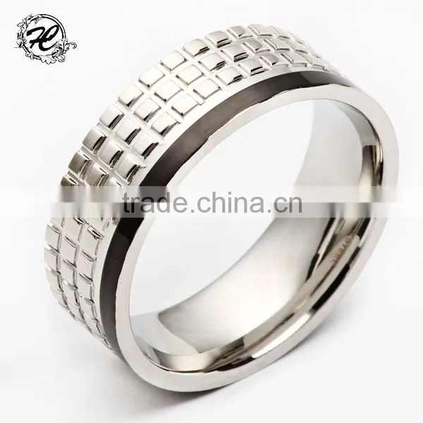 High Quality Cheap Fashion Design Wholesale Men Spikes Stainless Steel Ring Quality Choice